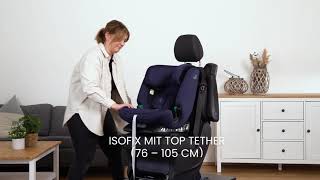 Britax Römer EVOLVAFIX Kindersitz  Installation [upl. by Joashus361]