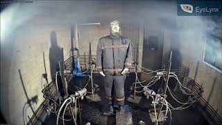 Fire Suit Mannequin Burn Injury Test [upl. by Nochur]