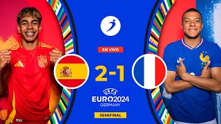 EURO 2024  España vs Francia por RADIO OVACION [upl. by Lindley880]