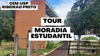 Tour na Moradia Estudantil da USP  Ribeirão Preto  CEM [upl. by Nalak]