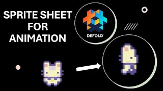 How To Use Sprite Sheet For Animation with Defold Defold tutorial [upl. by Gusty868]