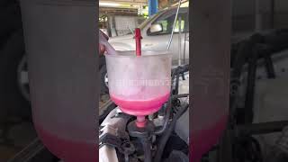 Change Castrol coolant Suchart Tiservice Garage fyp coolant [upl. by Olimpia]