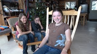 Off Grid Wood Working The Home Made Rocking Chair [upl. by Ahsead987]