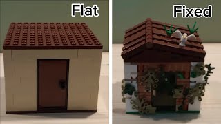 How To Make Angled LEGO Roofs [upl. by Septima]