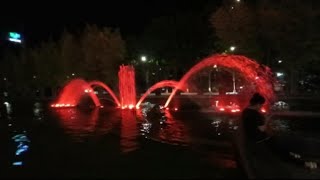 Wow Colorful Dancing fountain colorful dancingfountain [upl. by Thetes]