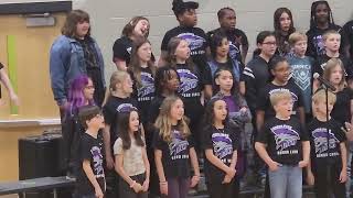 Carden Park Fall 2024 Concert 4th thru 6th Honor Choir Song 2 Mr R Robert Warren Jr [upl. by Athenian]