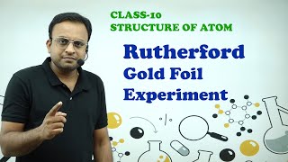 Rutherford gold foil experiment  alpha particle scattering experiment [upl. by Madda]