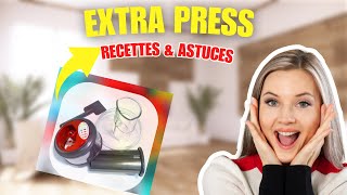 L’EXTRA PRESS  l’accessoire INDISPENSABLE pour faire ses jus [upl. by Melc890]