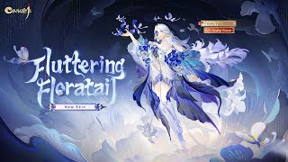 Onmyoji  Frosty Yuki Onna’s New Skin  Fluttering Floratail Anh Duys Gaming [upl. by Salas]