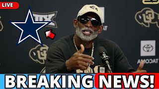 HELLO DALLAS CONFIRMED SEE WHAT DEION SANDERS SAID ABOUT COACHING DALLAS DALLAS COWBOYS NEWS [upl. by Niltak773]