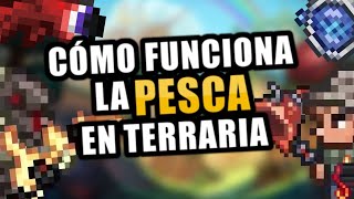 Cómo funciona la pesca en Terraria Guía ✅  v 1142  2021 [upl. by Davida]