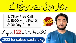 Jazz Monthly Weekly Sasty Call Packages 2023  jazz call packages  jazz call packages MeerAliraza [upl. by Ycats393]