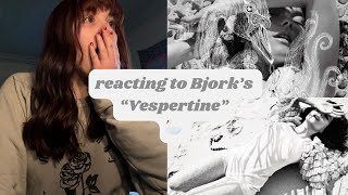 an album reaction to Bjorks Vespertine 🦢🩶 [upl. by Ingra]