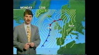 BBC Weather 22nd October 1995 [upl. by Ylremik692]