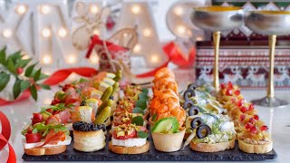 6 CANAPÉS PARA NAVIDAD 2022  Variados y Originales para IMPRESIONAR A TUS INVITADOS DarixLAB [upl. by Kina331]