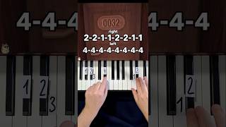 DOORS Chase Piano Tutorial shorts [upl. by Rodoeht]