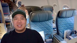 Delta Premium Select Experience on Airbus A330900neo  LAX to HND International Flight Review ✈️🌟 [upl. by Nonnair]