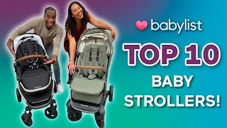 Trying the Top 10 MOST REGISTERED Strollers of 2022 UPPAbaby Nuna Graco amp more [upl. by Nac]