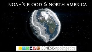 Noahs Flood and Catastrophic Plate Tectonics from Pangea to Today 2min version [upl. by Deys]