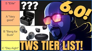 True Wireless Earbuds Tier List 60 Summer 2023 Edition [upl. by Antipus]