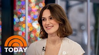 Keira Knightley on ‘Black Doves’ Golden Globe nom ‘Love Actually’ [upl. by Notneuq]