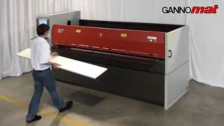 Gannomat Express S1 CNC Drilling Hinge amp Hardware Inserting Machine [upl. by Llenyl]