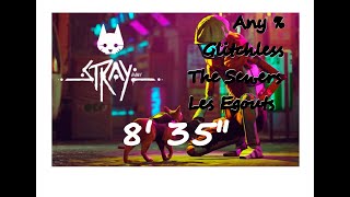 Stray Speedrun Les Egouts 8m35s [upl. by Yendic357]