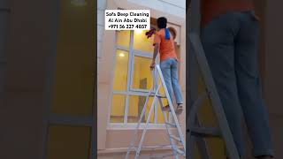 Sofa deep cleaning services in Al Ain Abu Dhabi sofacleaning alain abudhabi [upl. by Nedaj520]