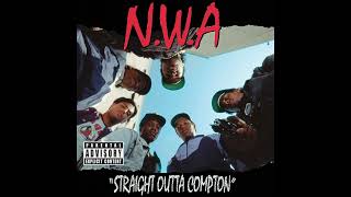 NWA  Straight Outta Compton Lyrics [upl. by Akienat]