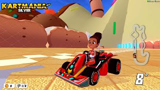 KartMania Silver Gameplay 150cc Toy Cup Mary [upl. by Aikahc]