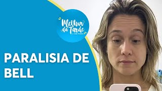 Fernanda Gentil é diagnosticada com Paralisia de Bell  Melhor da Tarde [upl. by Bram]