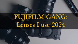 FujiFilm Lens Lineup [upl. by Trina]