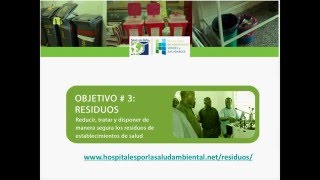 ¿Cómo reducir tratar y disponer de manera segura los residuos de establecimientos de salud [upl. by Wordoow419]