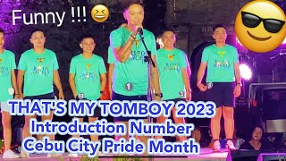 Thats my Tomboy 2023 Cebu City Pride Month  lesbian pageant LGBTQ [upl. by Gusti357]