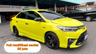 Vios 2016 full modif 30 juta [upl. by Eiba409]