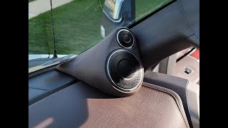 2020 F350 King Ranch JL Audio C7 stereo system install Electronic Plus Manassas VA [upl. by Lebasiram365]