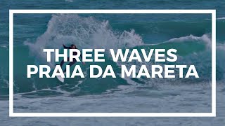 Three waves at Praia da Mareta Sagres Portugal 2019 [upl. by Lennox669]