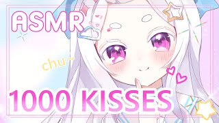 【ASMR3dio】1000 mwuahs to help you relax ♥ soft amp sweet [upl. by Lorenzana82]