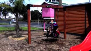 Swing Attachment for Kids Cubby Houses The Birds Nest [upl. by Neeliak983]