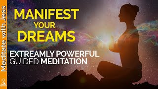 Extremely Powerful Guided Meditation to Manifest Your Dreams and Desires [upl. by Kinemod]