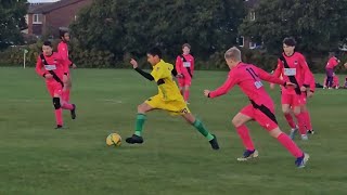 Freddie awarded MOTM  another goal  assist from Centre Midfield against FC Rangers u14  121024 [upl. by Naeruat]