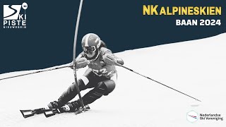 NK Alpineskiën Baan 2024 [upl. by Hayden]