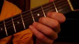 How to Play quotMissed the Boatquot Modest Mouse acoustic riff [upl. by Nnaeirrac]