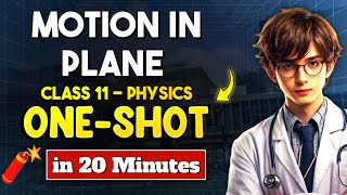 Motion In Plane ONE SHOT Quick Revision NEET 2025 Physics ONE SHOT Revision  Kinematics [upl. by Amitarp564]