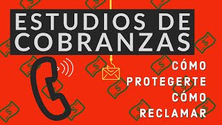 Estudios de Cobranzas  Qué derechos tenés cómo protegerte y reclamar [upl. by Llyrpa504]