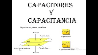 CLASE 16 CAPACITORES Y CAPACITANCIA [upl. by Funk]