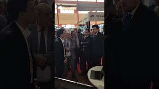 Visite des ministres au stand de Moubassir [upl. by Ernest]