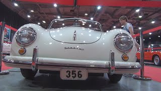 Porsche 356 PreA Cabriolet Car 1953 Exterior and Interior [upl. by Gillead]