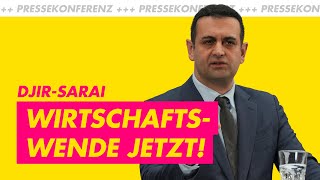 FDP Pressekonferenz mit Bijan DjirSarai [upl. by Eikceb]