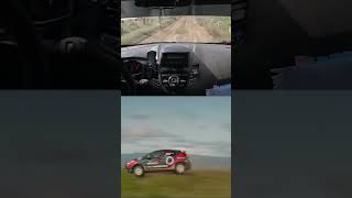 Rally Fiesta ST BIG Jump at Oregon Trail Rally shorts [upl. by Marquita]